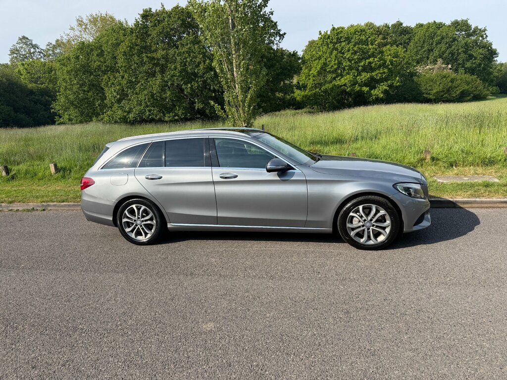 Mercedes-Benz C Class 2.1 C250 Bluetec Sport Euro 6 YP64LZL Grey #2