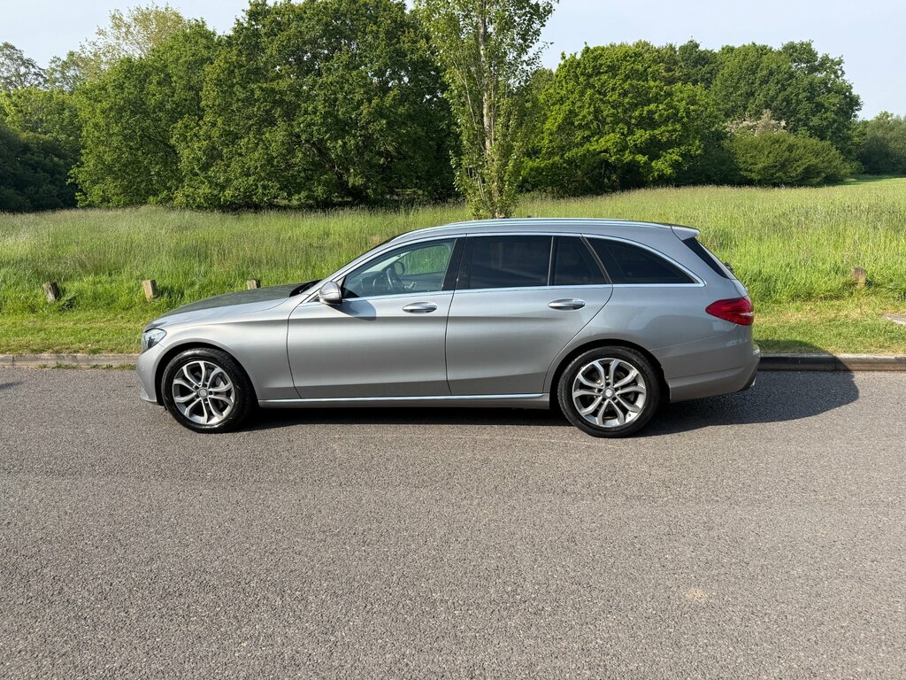 Mercedes-Benz C Class 2.1 C250 Bluetec Sport Euro 6 YP64LZL Grey #4