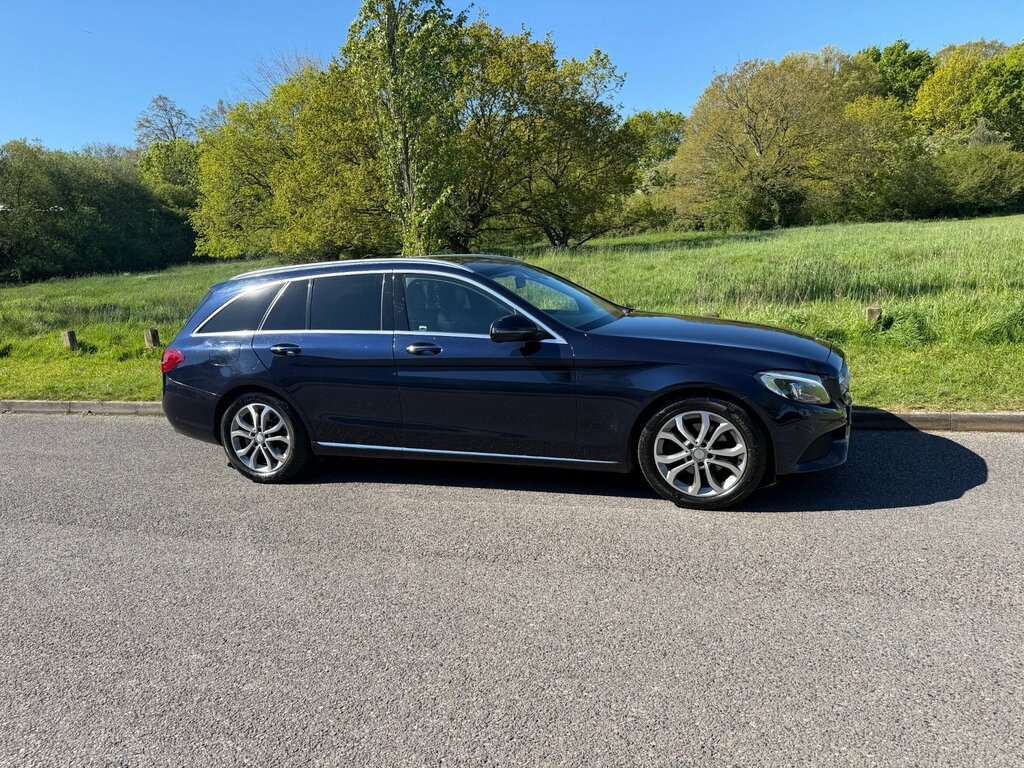 Mercedes-Benz C Class 1.6 C200d Sport Premium Euro 6 Blue