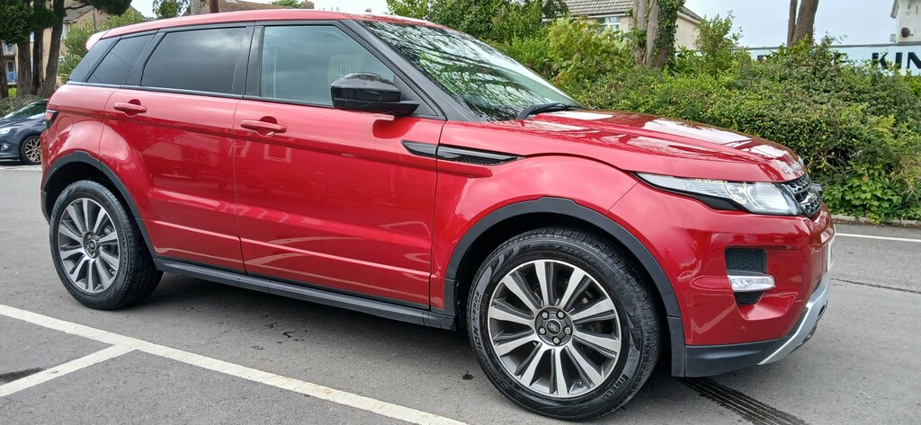 Land Rover Range Rover Evoque Suv 2.2 Sd4 Dynamic 2015 NX15YTZ Red #2