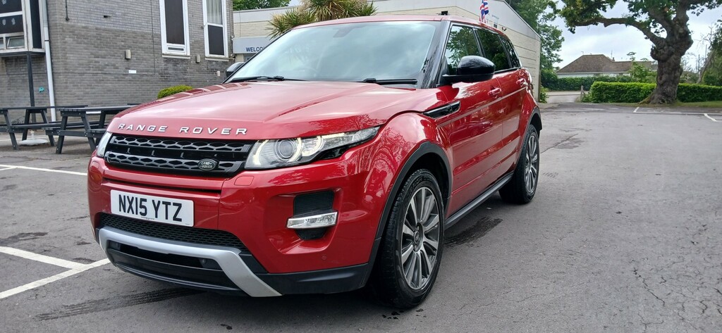 Land Rover Range Rover Evoque Suv 2.2 Sd4 Dynamic 2015 NX15YTZ Red #4