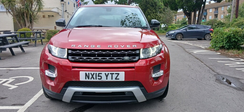 Land Rover Range Rover Evoque Suv 2.2 Sd4 Dynamic 2015 NX15YTZ Red #3