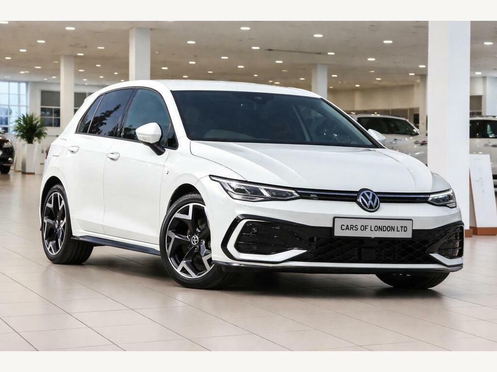 Volkswagen Golf 1.5 Etsi Mhev R-line Dsg Euro 6 S S White