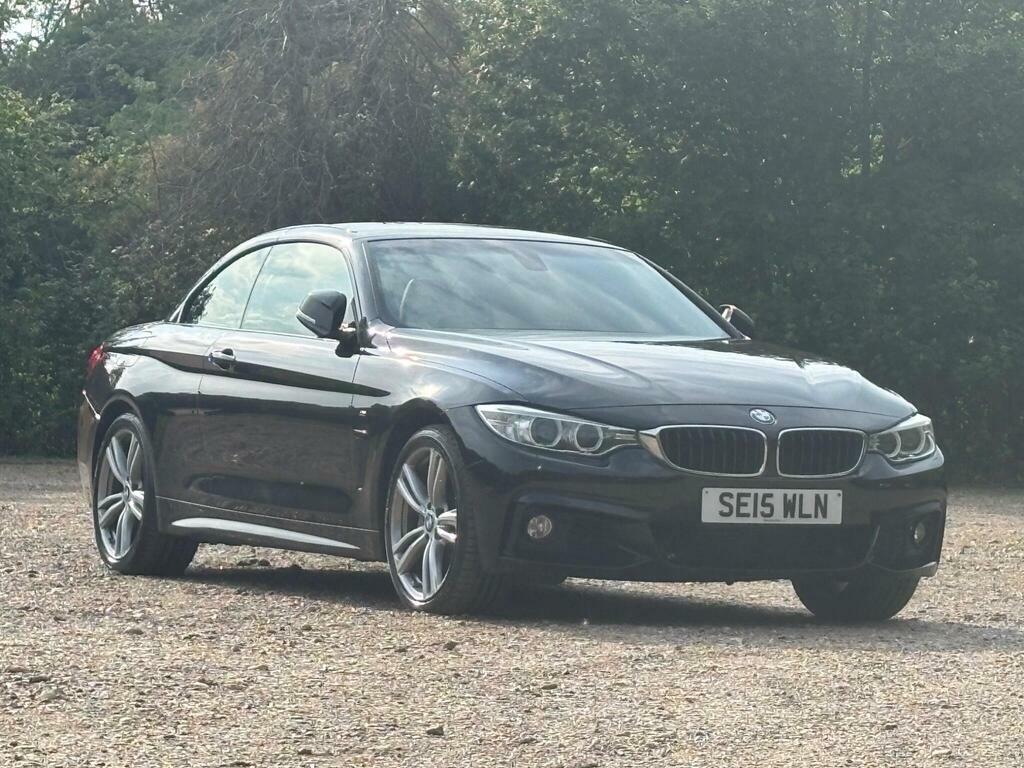 BMW 4 Series 3.0 435D M Sport Xdrive Euro 6 S S SE15WLN Black #4