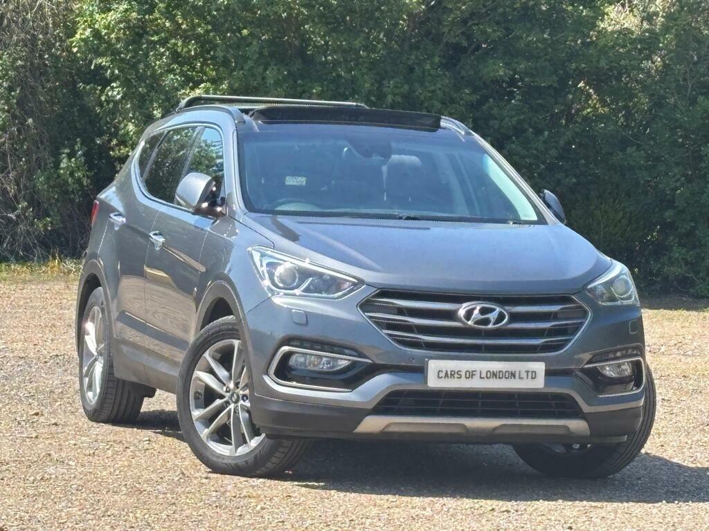 Hyundai Santa Fe 2.2 Crdi Blue Drive Premium Se 4Wd Euro 6 S LS65XOZ Silver #5