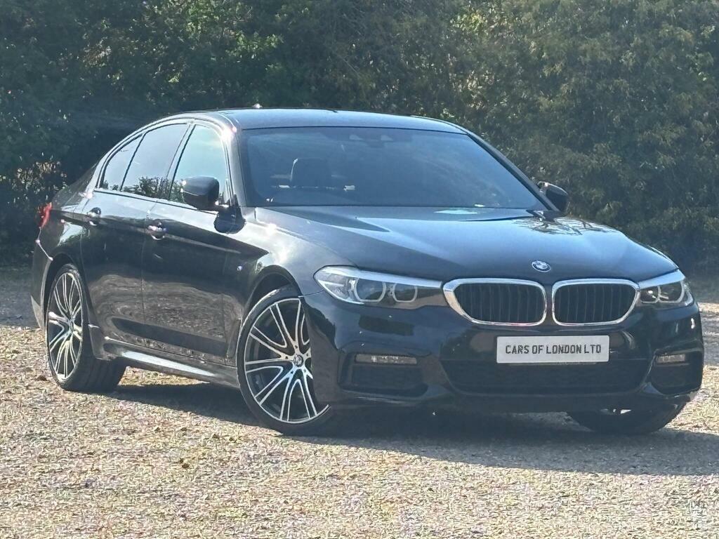 BMW 5 Series 2.0 530I Gpf M Sport Euro 6 S S ST68HAX Black #2