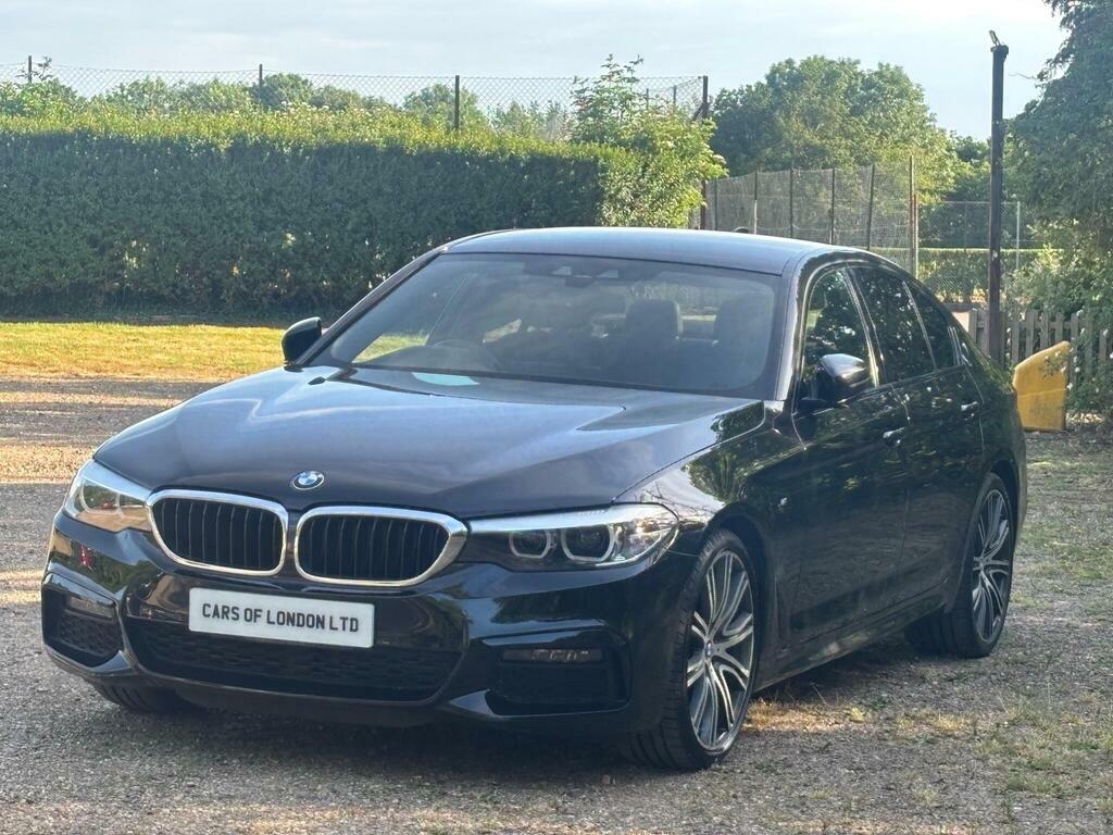 BMW 5 Series 2.0 530I Gpf M Sport Euro 6 S S ST68HAX Black #5