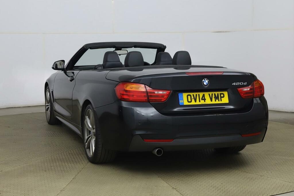 BMW 4 Series 2.0 420D M Sport Euro 6 Ss OV14VMP Black #6