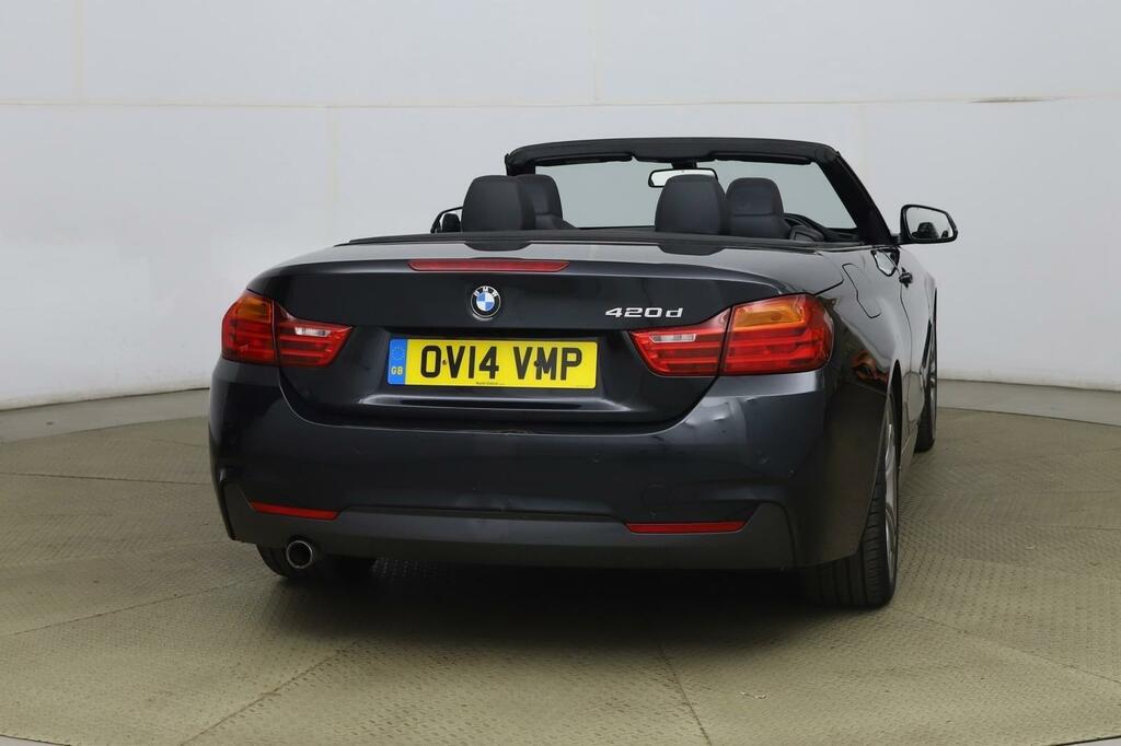 BMW 4 Series 2.0 420D M Sport Euro 6 Ss OV14VMP Black #5