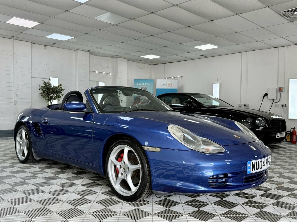 Porsche Boxster 2004 3.2 986 S Convertible Tiptronic S Blue