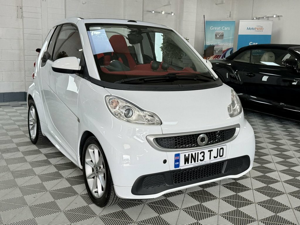 Smart Fortwo Cabrio 2013 1.0 Mhd Passion Cabriolet Softtouc White #3