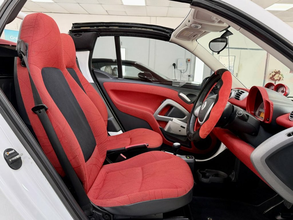 Smart Fortwo Cabrio 2013 1.0 Mhd Passion Cabriolet Softtouc White #2