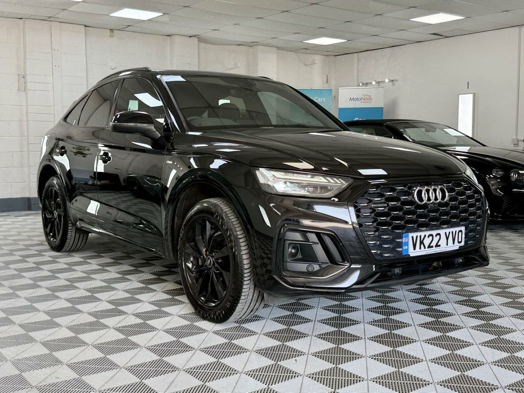 Audi Q5 2022 2.0 Tdi 40 S Line Sportback S Tron VK22YVO Black #2