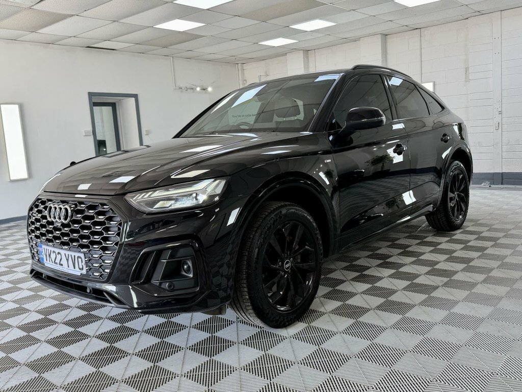 Audi Q5 2022 2.0 Tdi 40 S Line Sportback S Tron VK22YVO Black #6