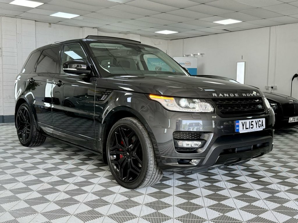 Land Rover Range Rover Sport 2015 4.4 Sd V8 Dynamic Suv Diese Grey #2
