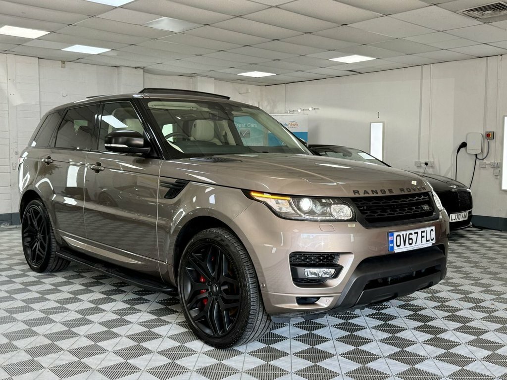 Land Rover Range Rover Sport 2017 3.0 Sd V6 Dynamic Suv Diese OV67FLC Brown #2