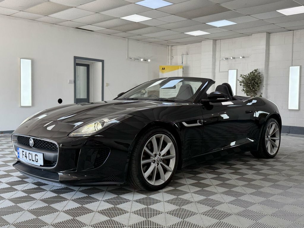Jaguar F-Type 2014 3.0 V6 Convertible Euro 5 S Black #5