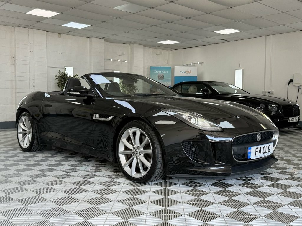 Jaguar F-Type 2014 3.0 V6 Convertible Euro 5 S Black