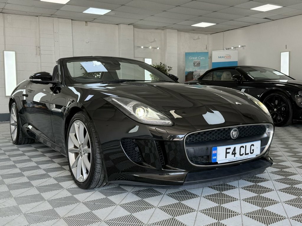 Jaguar F-Type 2014 3.0 V6 Convertible Euro 5 S Black #3