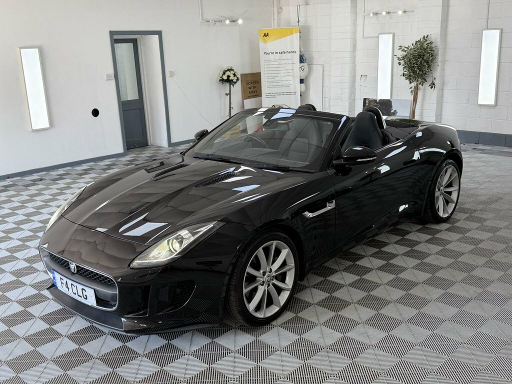 Jaguar F-Type 2014 3.0 V6 Convertible Euro 5 S Black #6