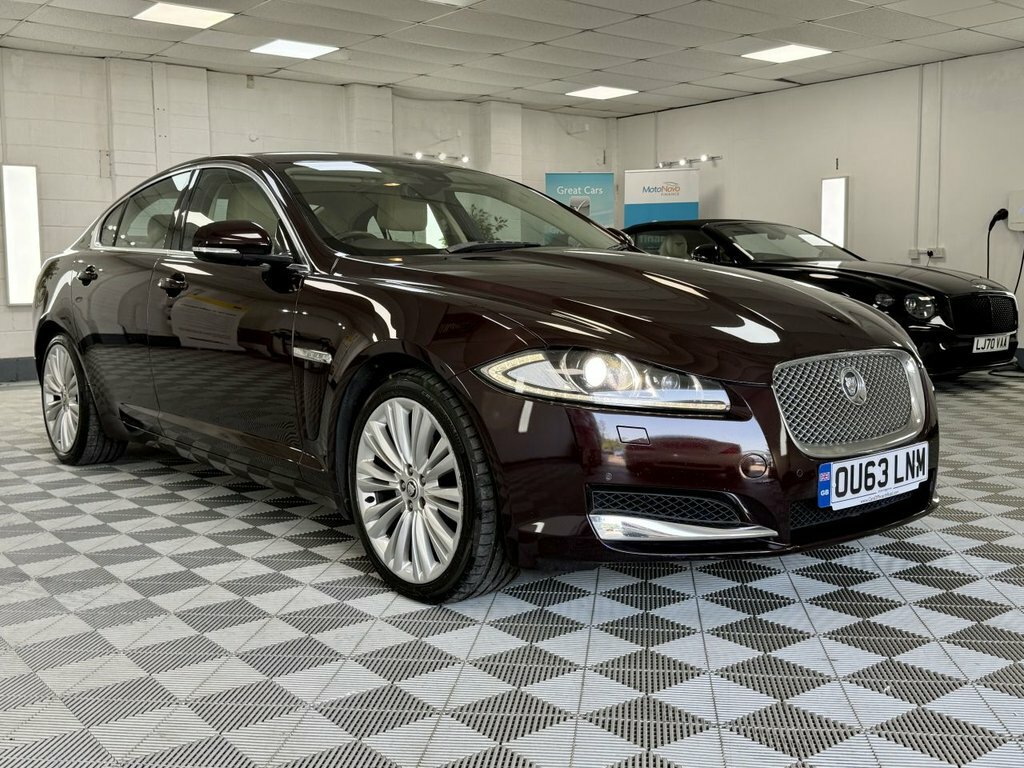 Jaguar XF 2013 3.0D V6 Premium Luxury Saloon Red