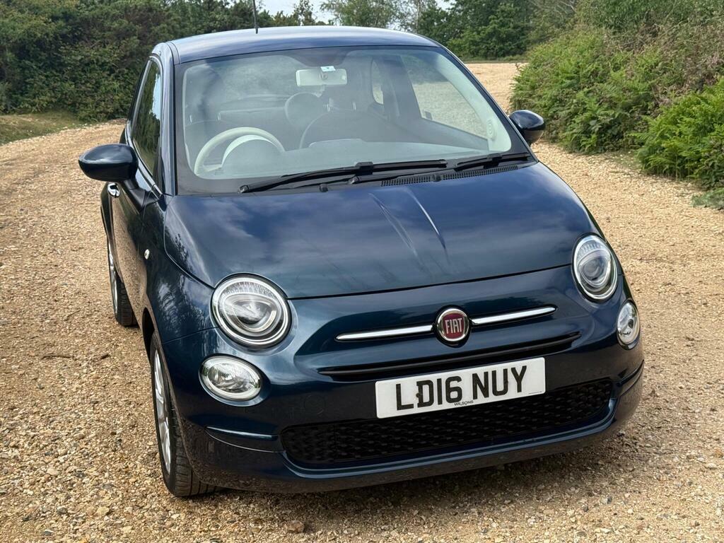 Fiat 500 1.2 Eco Pop Star Euro 6 S S LD16NUY Blue #4