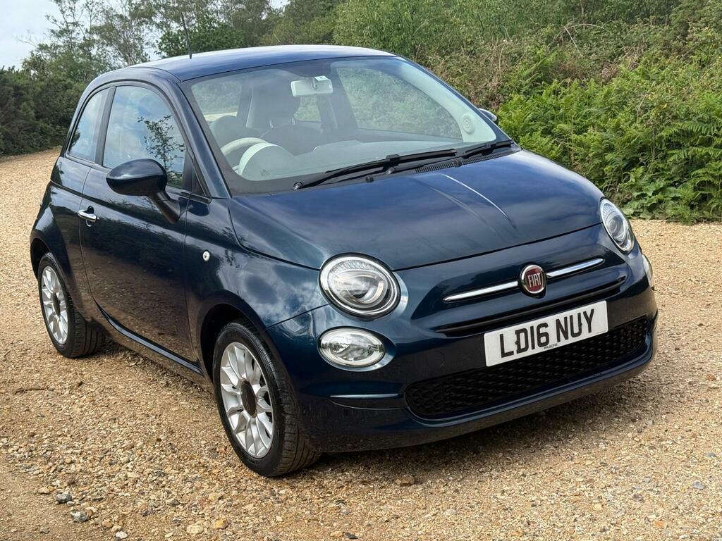 Fiat 500 1.2 Eco Pop Star Euro 6 S S LD16NUY Blue #2