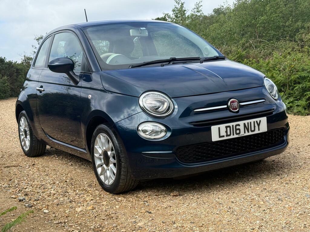 Fiat 500 1.2 Eco Pop Star Euro 6 S S LD16NUY Blue #3