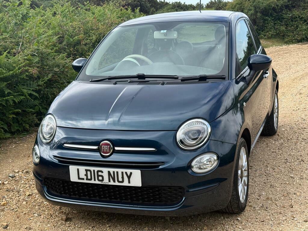 Fiat 500 1.2 Eco Pop Star Euro 6 S S LD16NUY Blue #6