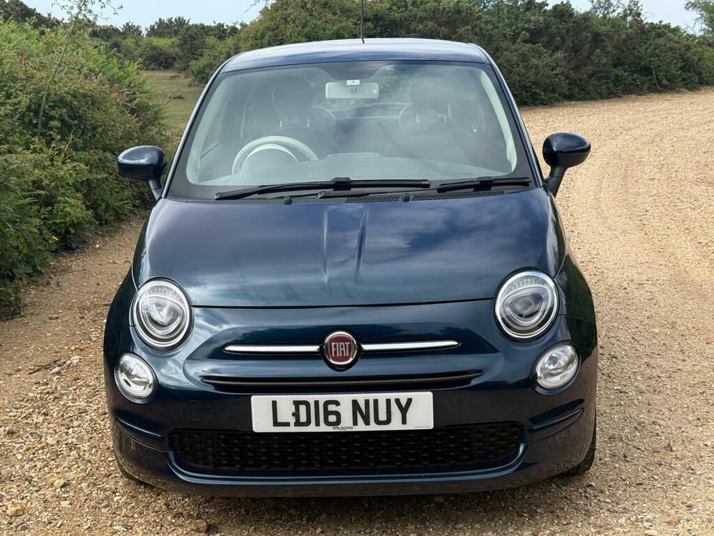 Fiat 500 1.2 Eco Pop Star Euro 6 S S LD16NUY Blue #5