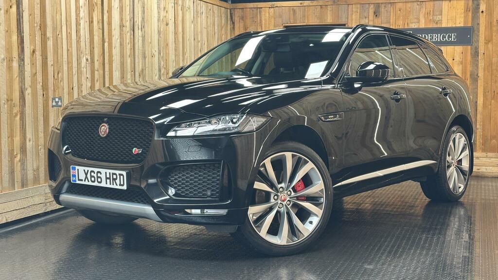 Jaguar F-Pace 3.0 V6 S Awd Euro 6 Ss Black #6