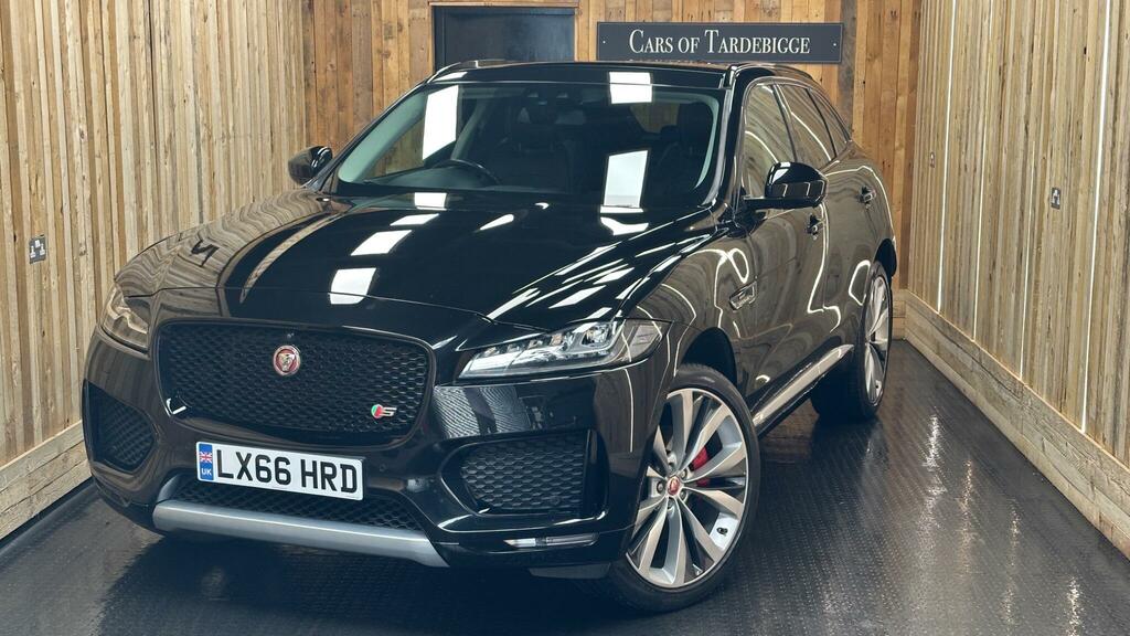 Jaguar F-Pace 3.0 V6 S Awd Euro 6 Ss Black #3