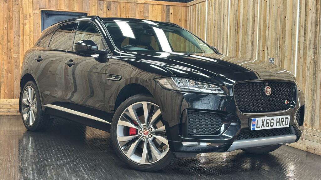 Jaguar F-Pace 3.0 V6 S Awd Euro 6 Ss Black #5