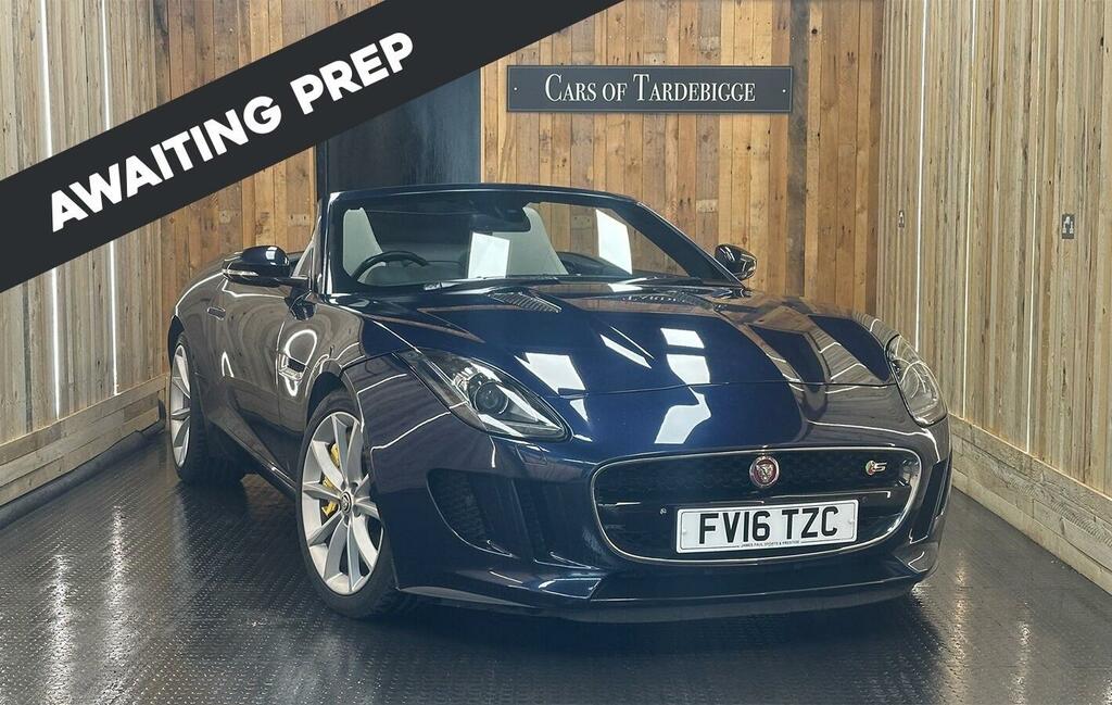 Jaguar F-Type 3.0 V6 S Euro 6 Ss Blue