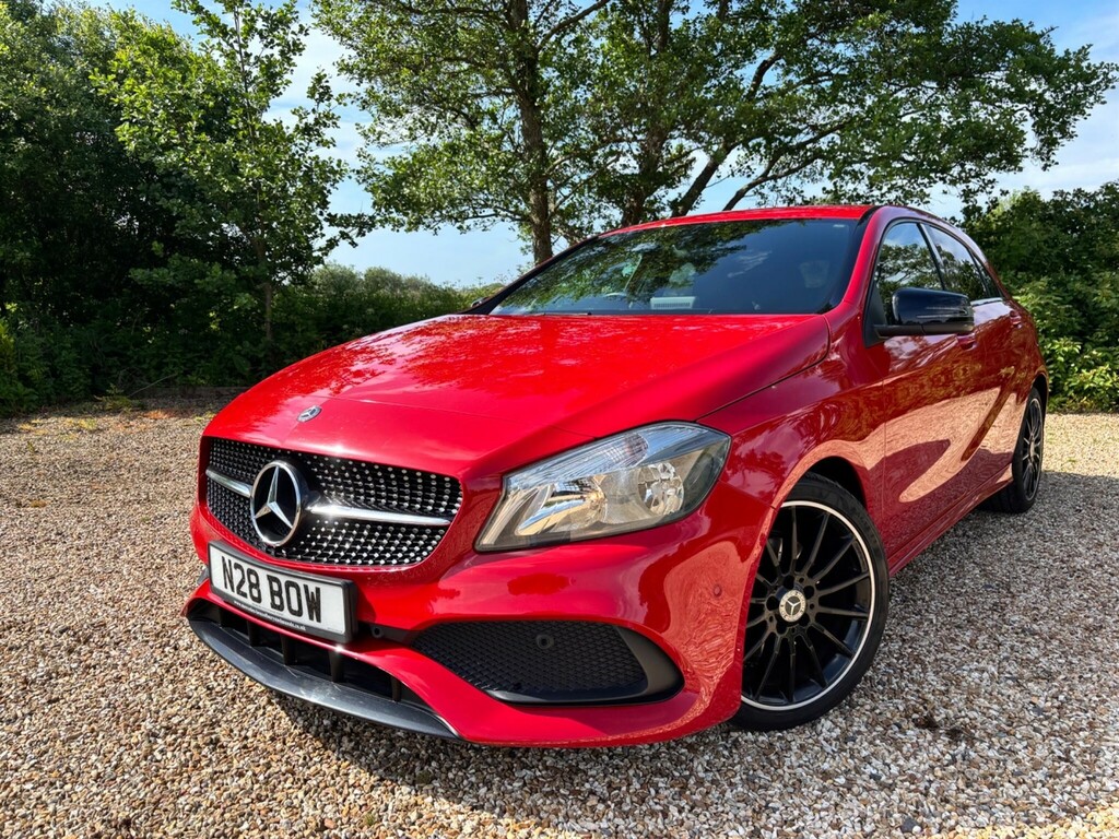 Mercedes-Benz A Class 1.6 Amg Line Executive 7G-dct Euro 6 Ss Red