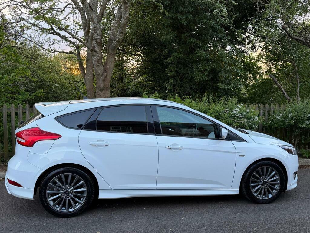 Ford Focus 1.0T Ecoboost St-line Euro 6 S S BP18EFV White #3