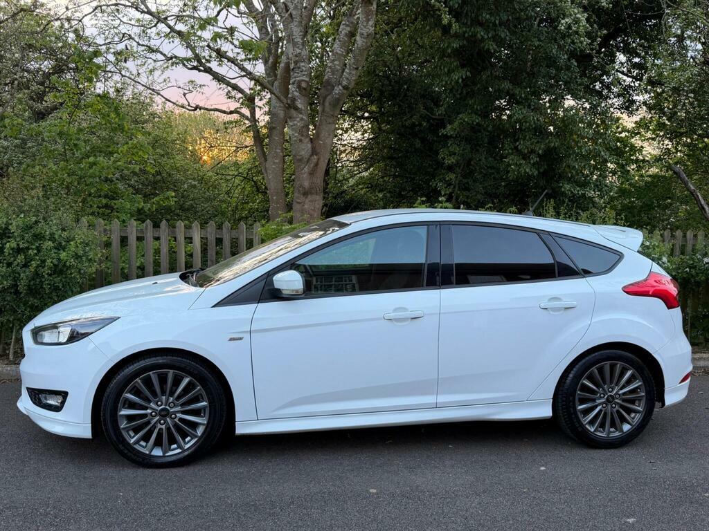 Ford Focus 1.0T Ecoboost St-line Euro 6 S S BP18EFV White #6