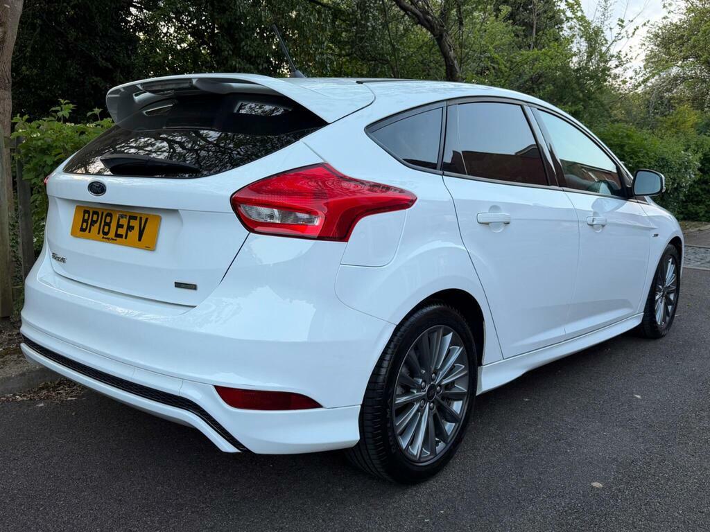 Ford Focus 1.0T Ecoboost St-line Euro 6 S S BP18EFV White #5