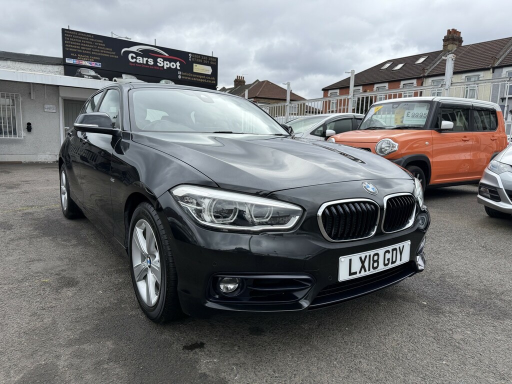 BMW 1 Series Hatchback 1.5 118I Sport Verified Miles Fresh Impo LX18GDY Black #2