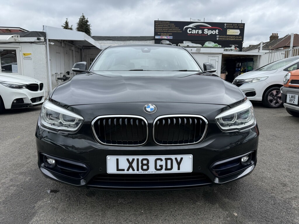 BMW 1 Series Hatchback 1.5 118I Sport Verified Miles Fresh Impo LX18GDY Black #3