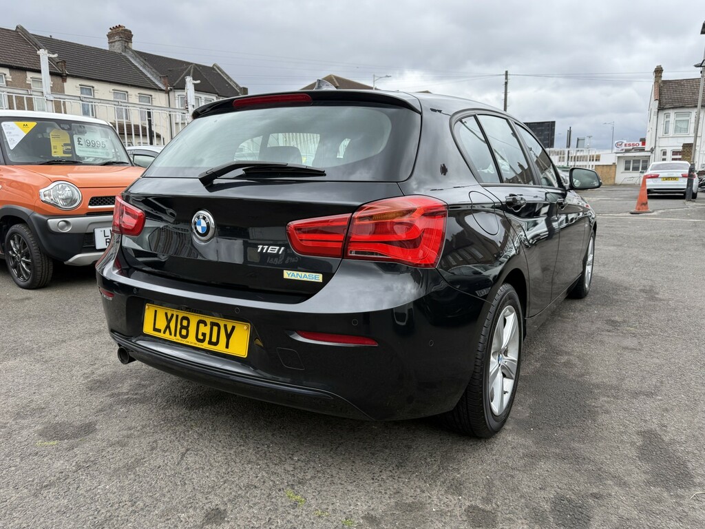 BMW 1 Series Hatchback 1.5 118I Sport Verified Miles Fresh Impo LX18GDY Black #5