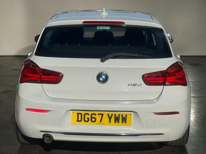 BMW 1 Series 2.0 118D Sport Euro 6 Ss DG67YWW White #6