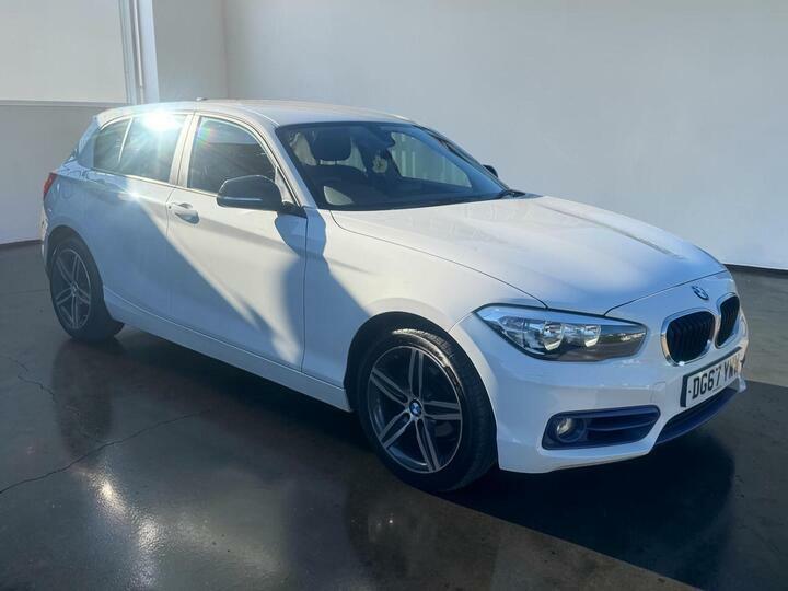 BMW 1 Series 2.0 118D Sport Euro 6 Ss DG67YWW White #5