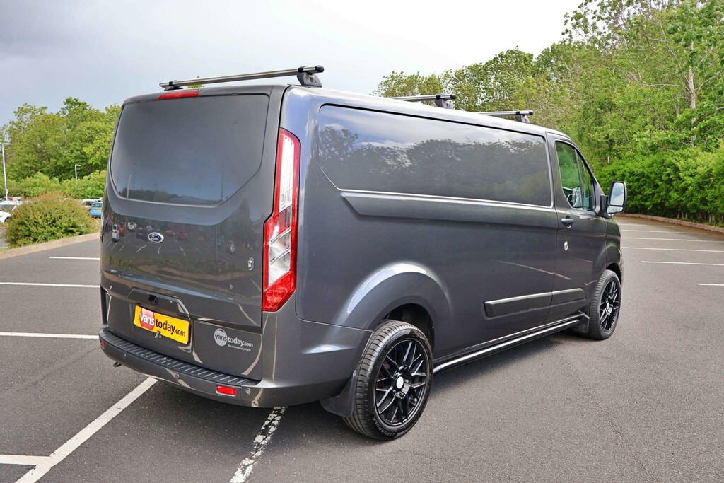 Ford Transit Custom 185 Bhp 320 Limited Ecoblue Lwb Tailgate WM71KXG Grey #5
