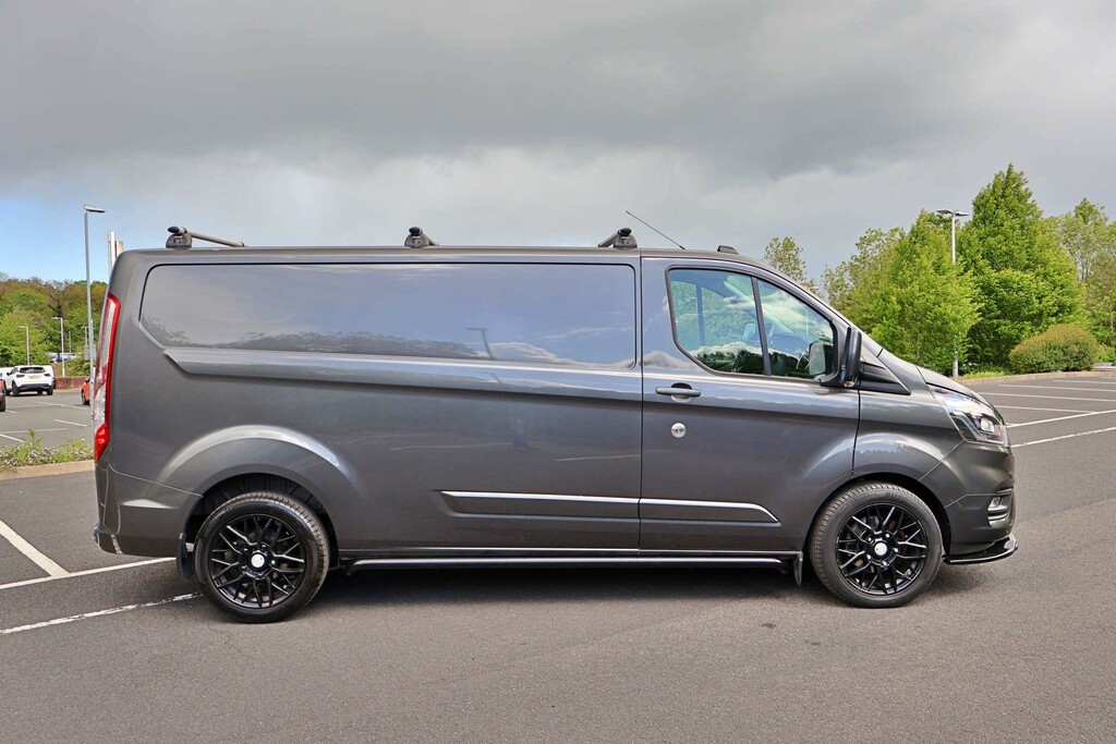 Ford Transit Custom 185 Bhp 320 Limited Ecoblue Lwb Tailgate WM71KXG Grey #3
