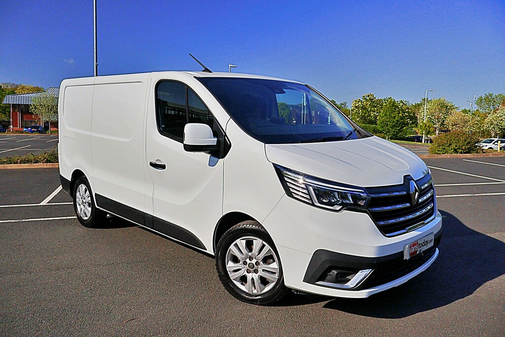 Renault Trafic Sl28 Sport Blue Dci NL23LRY White #2