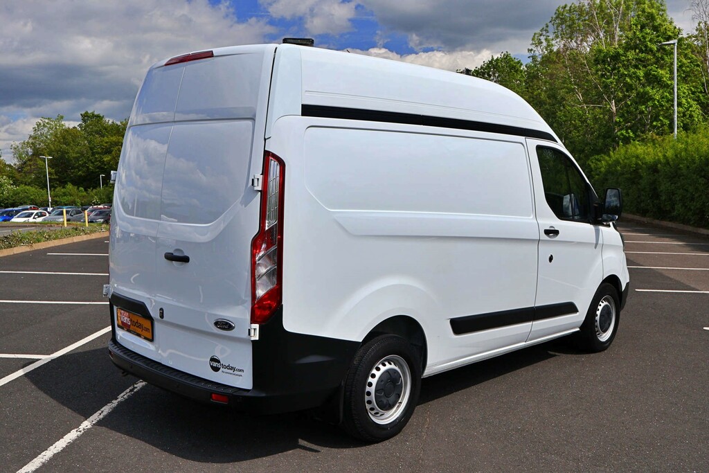Ford Transit Custom 300 Base Swb High Roof Aircon Racking YT19CTC White #5