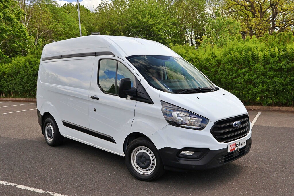 Ford Transit Custom 300 Base Swb High Roof Aircon Racking YT19CTC White #2