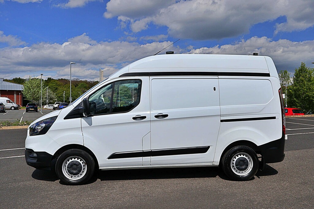 Ford Transit Custom 300 Base Swb High Roof Aircon Racking YT19CTC White #4