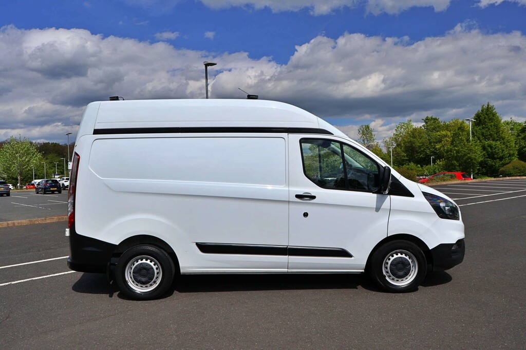 Ford Transit Custom 300 Base Swb High Roof Aircon Racking YT19CTC White #3